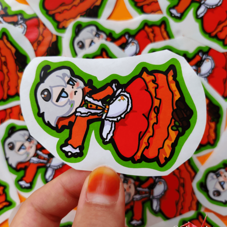 Vacnuo Tükenmiş Sticker