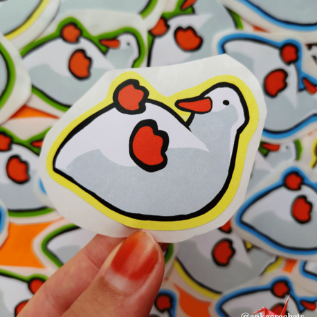Ördek (Dışı Sarı) Sticker