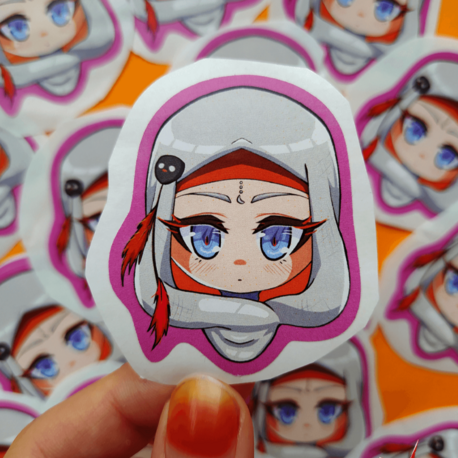 Vacnuo Yakın Plan Sticker