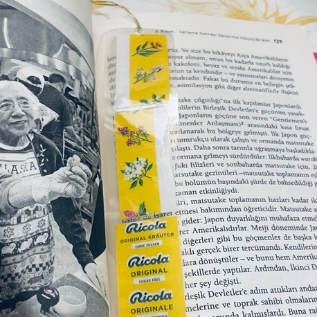 Ricola Kitap Ayracı 