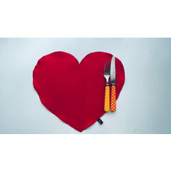 Hearts placemats