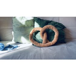 Pretzel Dekoratif Yumuşak Heykel