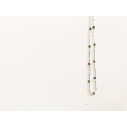 Tiny Daisies Necklace w Gold (Green) | Kolye