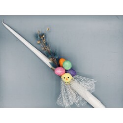 Easter Candle | Eggs n Chick