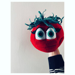 Miss Little Tomato Puppet (pre-order)