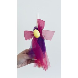 Easter Candle | the yellow egg