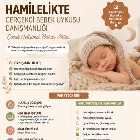 Hamilelikte Gerçekçi Bebek Uykusu Paketi