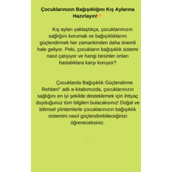 Çocuk Bağışıklığını Güçlendirme Rehberi