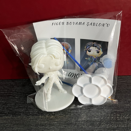 Valorant Fade funko pop figür boyama seti