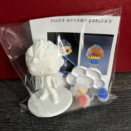 Valorant Yoru funko pop figür boyama seti 