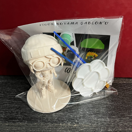 Valorant Killjoy funko pop figür boyama seti