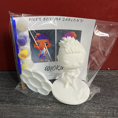 Valorant Astra funko pop figür boyama seti