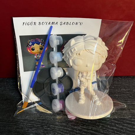 Valorant Clove funko pop figür boyama seti 