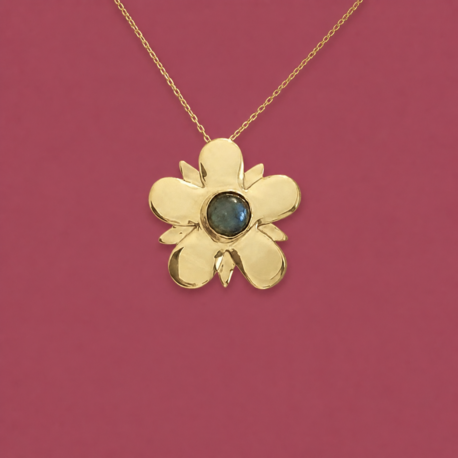 Kır yıldızı - Kolye I Lysimachia arvensis - Necklace