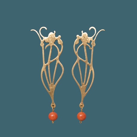 Süsen - Küpe I Iris - Earrings