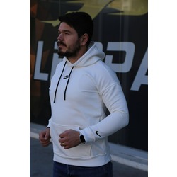Nike Erkek Sweatshirt Ekru