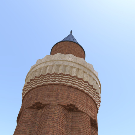 Antalya Yivli Minare 3D basılabilir modeli STL dosyası