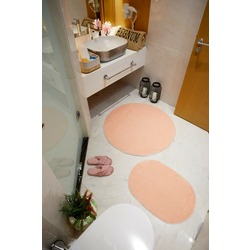 Peluş Kaymaz Tabanlı Banyo Takımı 