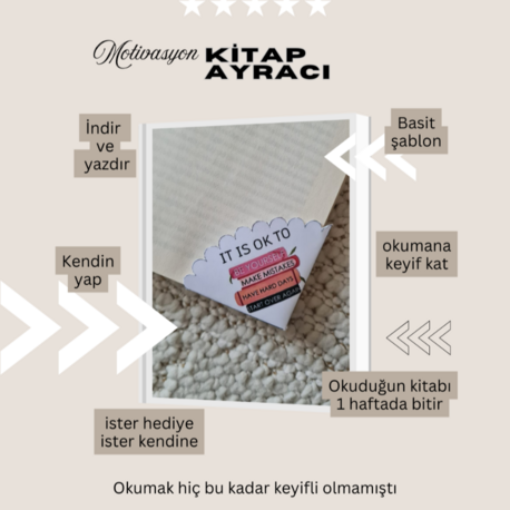 Çift Taraflı Motivasyon Ayraç Şablonu