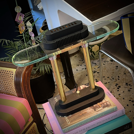 George Kovacs Postmodern Architectural Table Lamp