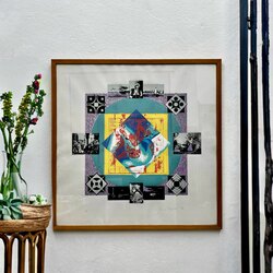 Yılmaz Aysan Islak İmzalı Serigrafi Baskı Tablo
