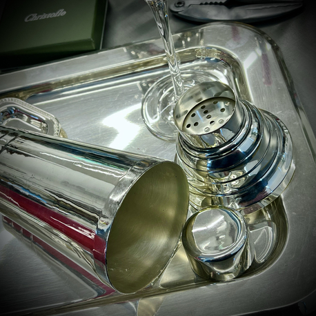 Orfèvrerie Gallia ‘Christofle’ Art Deco Kokteyl Shaker