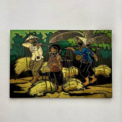 Vietnam Art Lake Duvar Paneli