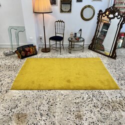 Hardal Renkli Vintage Halı 