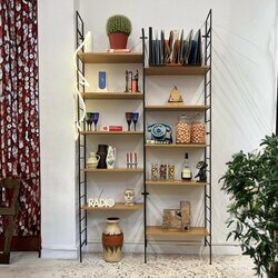 Mid Century Modüler Raf Sistemi 