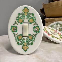 Melür San. Manisa Lalesi Vintage Elektrik Anahtarı 