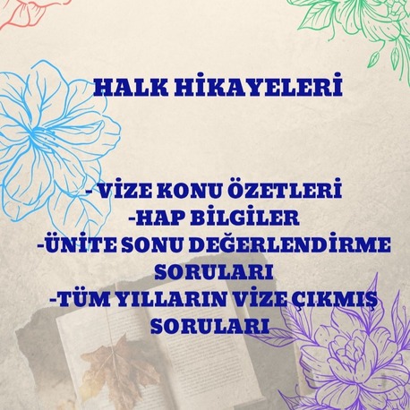 HALK HİKAYELERİ
