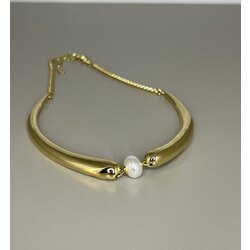 İncili Gold Choker