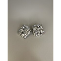 Kare Silver Küpe