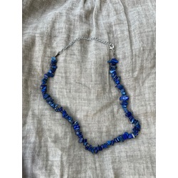 Lapis Lazuli Kırık Taş Kolye