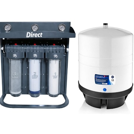 Eurofil Direkt Akışlı 300 GPD Su Arıtma Cihazı 40 LT Depolu