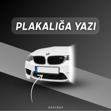 PLAKALIĞA YAZI YAZMA