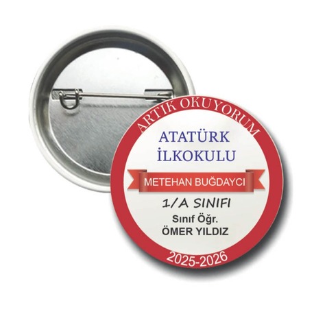 Artık Okuyorum Rozet #R001
