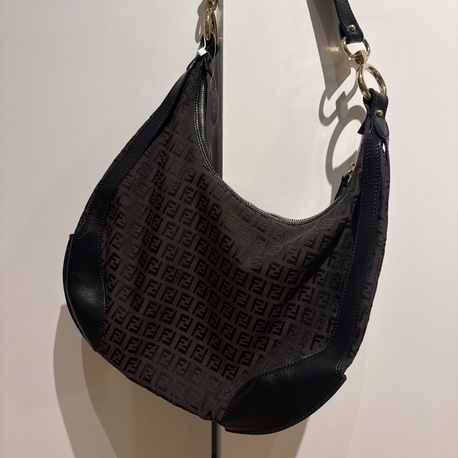 Fendi Zucca Hobo Bag