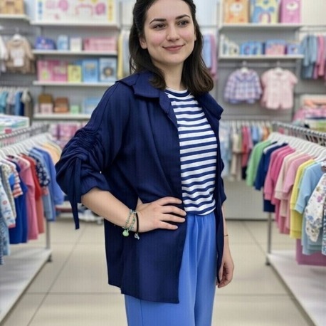 kız çocuk gömlekli üçlü takım