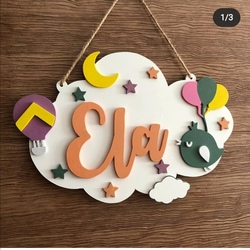 Sevimli Baykuş Kapı Süsü 
