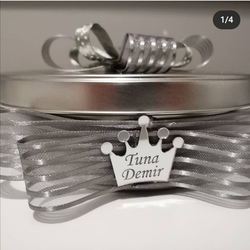 100 lü baskılı çikolata 