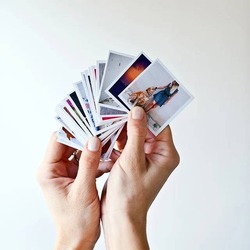 Kare Fotoğraf Baskısı HD Kalite Parlak (50 Adet)
