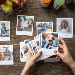 Polaroid Fotoğraf Baskısı HD Kalite Parlak (10 Adet)