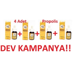 4 Lü Kampanya Propolis Ekstrakt 20 ml (Suda çözünür)