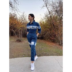 denim mavi renk (S)