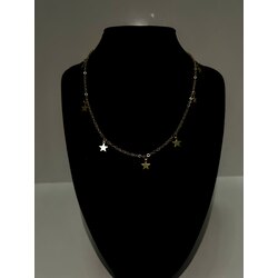 Geometrik Yıldız Zincir Kolye/Chokers