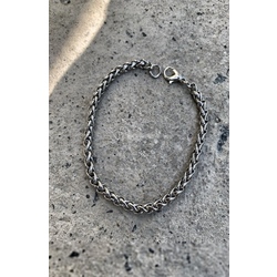 Unisex Angelus Kalın Bileklik Silver