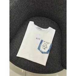 Kot detay Tişört 