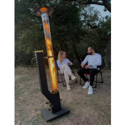 ARMİ METAL PELET SOBASI