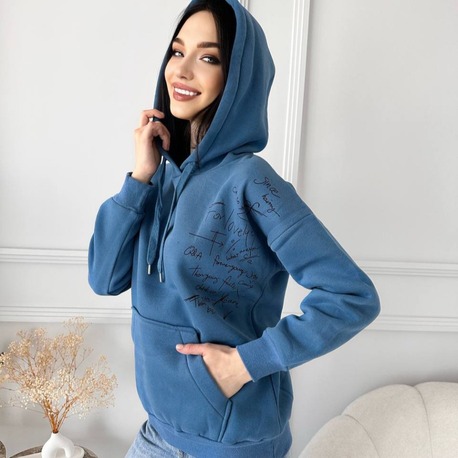 ŞARDONLU ÜÇ İPLİK KAPŞONLU SWEET